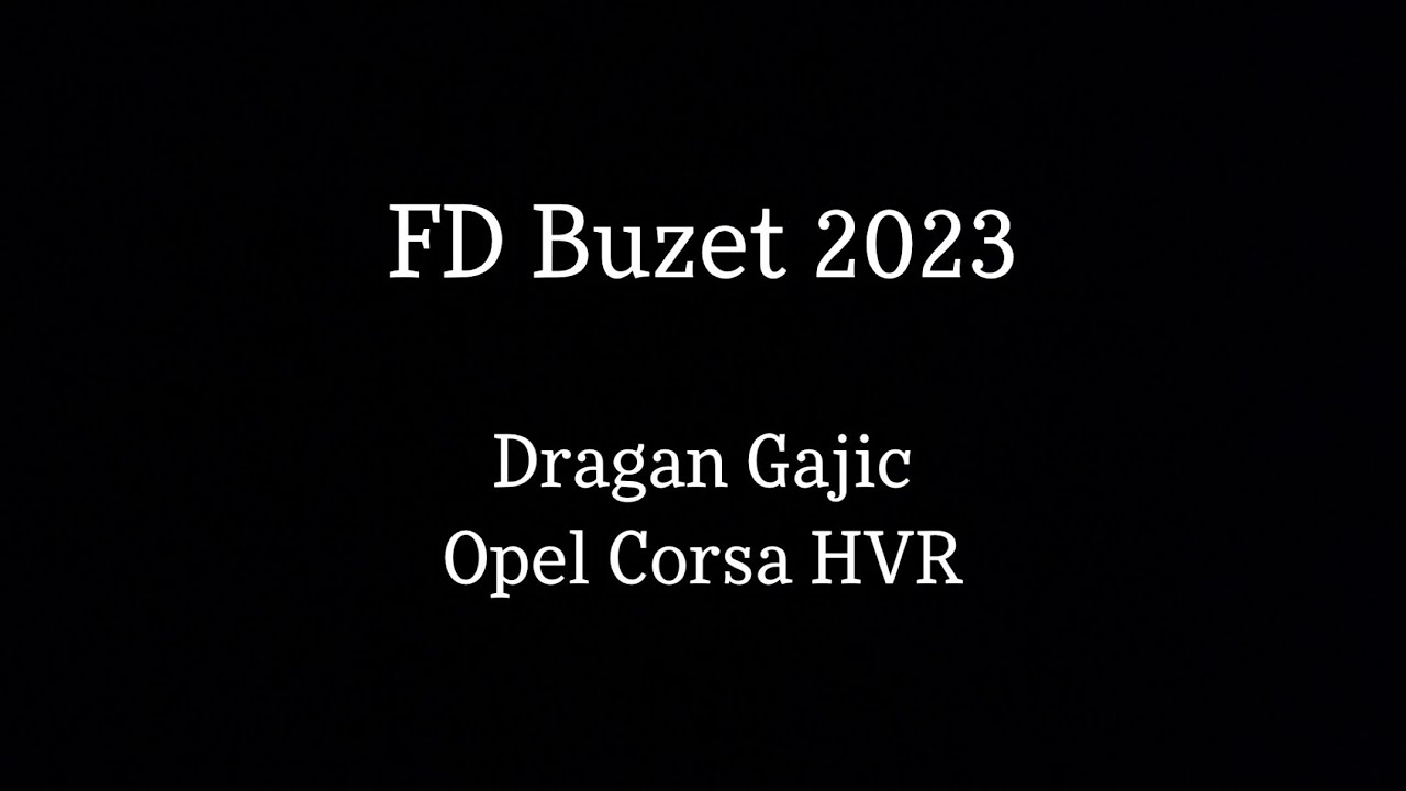 FD Buzet 2023 - Opel Corsa HVR
