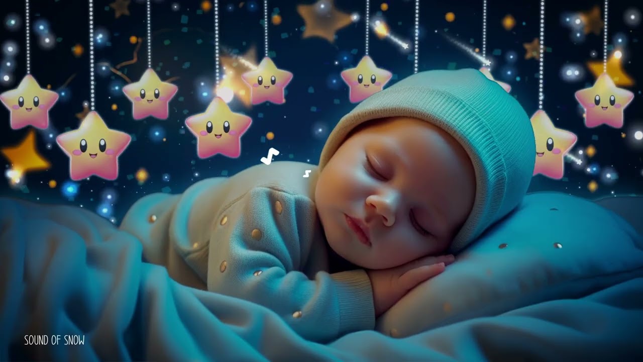 Sleep in 3 Minutes 💤 Mozart & Brahms Lullaby | Instant Relaxation Baby Sleep Music