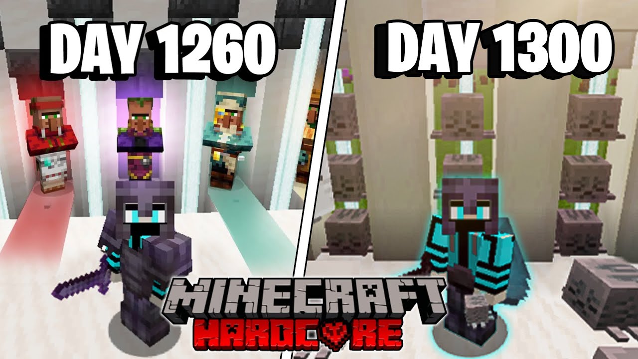 I Survived 1300 Days in Minecraft HARDCORE