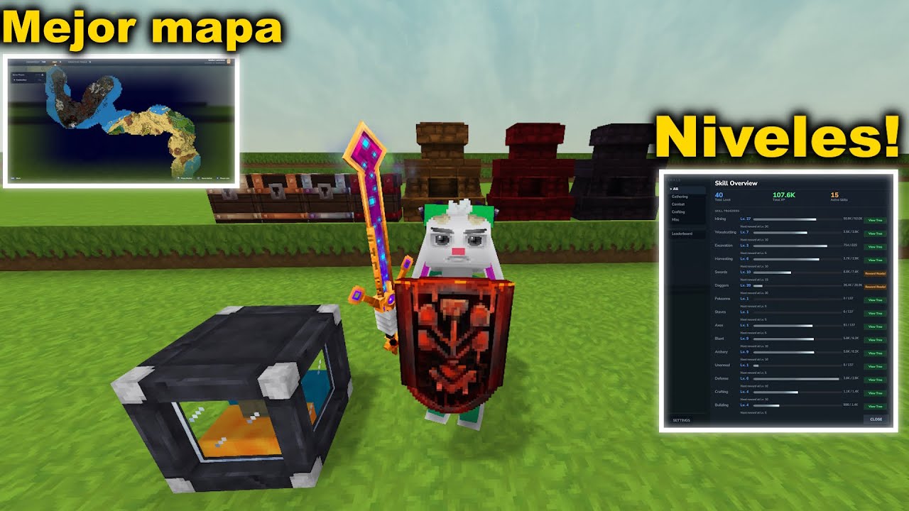 Este modpack hace que el Survival en HYTALE sea increible 