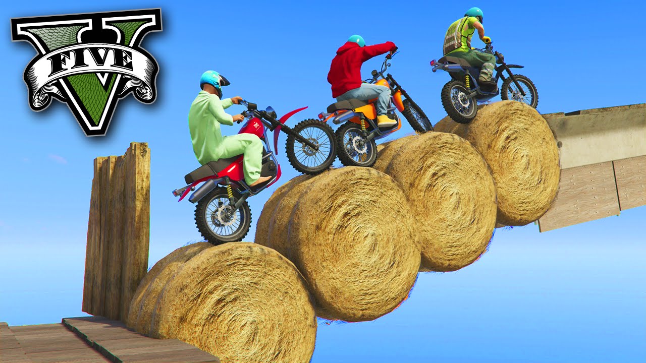 GTA V Online: O TRIALS da MALDADE no CÉU!!!