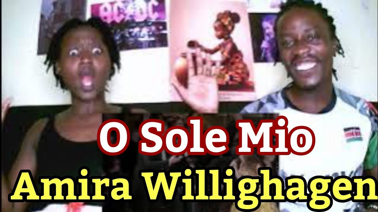 Amira Willighagen - 'O Sole Mio' E di Capua | REACTION VIDEO