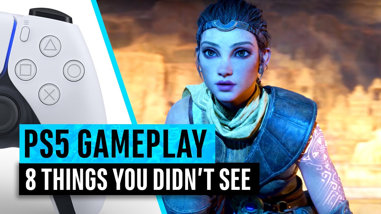 PS5 Gameplay Demo | 8 Unreal Things You Missed (PlayStation 5)