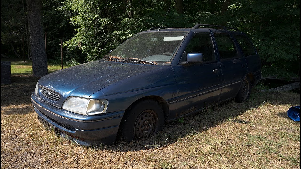 Starting Diesel Ford Escort After 11 Years