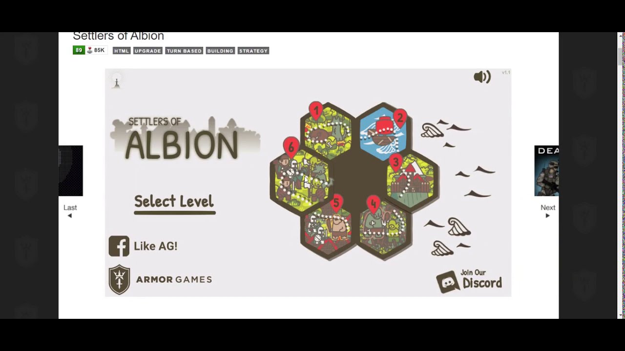 Settlers of Albion Level 6 No Commentary