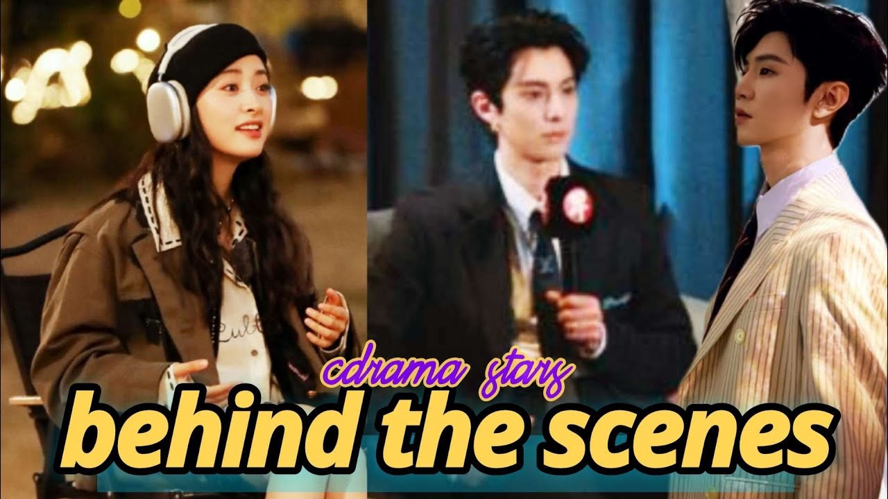 shen yue dylan wang chen zhe yuan behind the scenes (bts) of their work ✨😎🌼