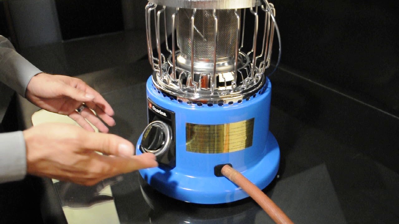 طريقة تشغيل دفاية غاز  Ocarina Gas Heater