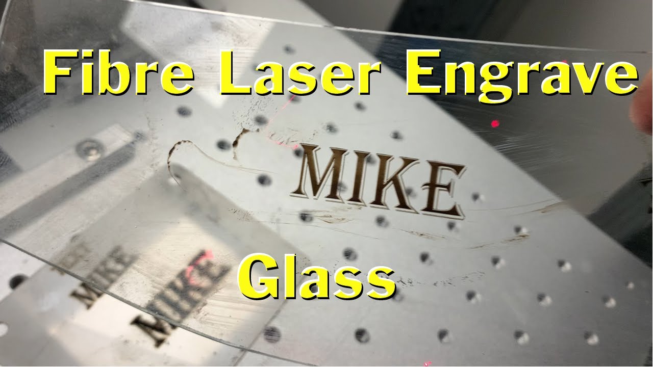 Fibre Laser Glass Use your Fiber Laser to engrave on the reverse side of glass.