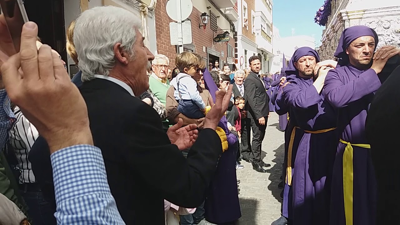 Saeta a Jes&uacute;s Nazareno en el arco de regla rota 2019