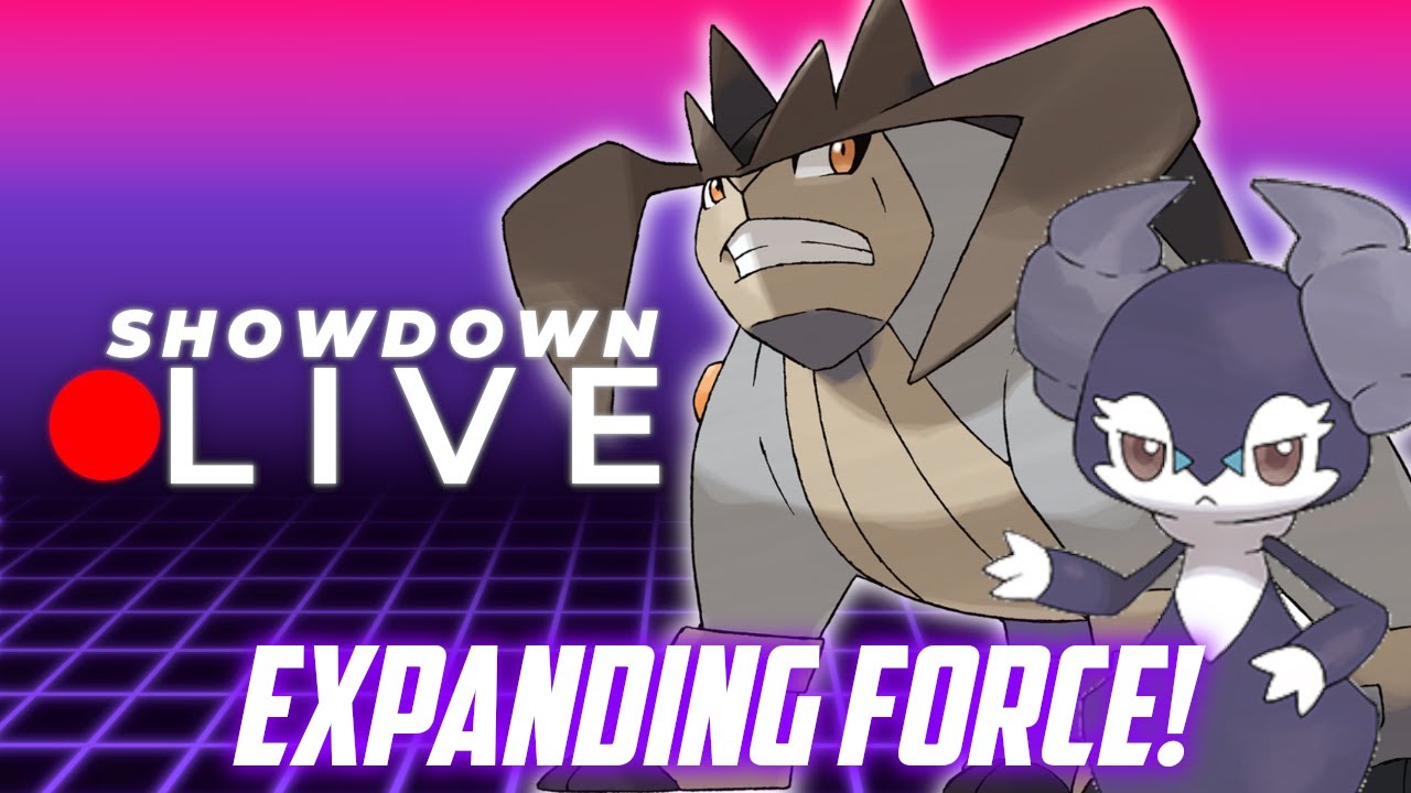 EXPANDING FORCE INDEEDEE AND TERRAKION! | Pokemon Sword and Shield VGC 2020 Showdown Live