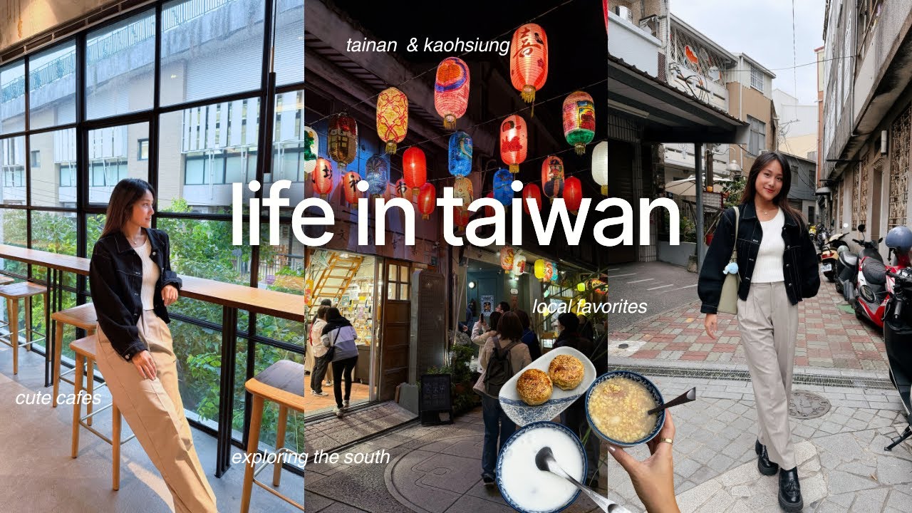 taiwan vlog 🇹🇼 | from taipei to tainan, tour of tainan, where to go & what to eat