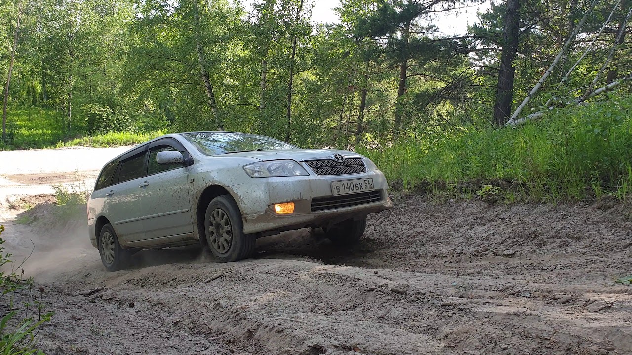 Toyota corolla Fielder 1.5 4wd вязкомуфта