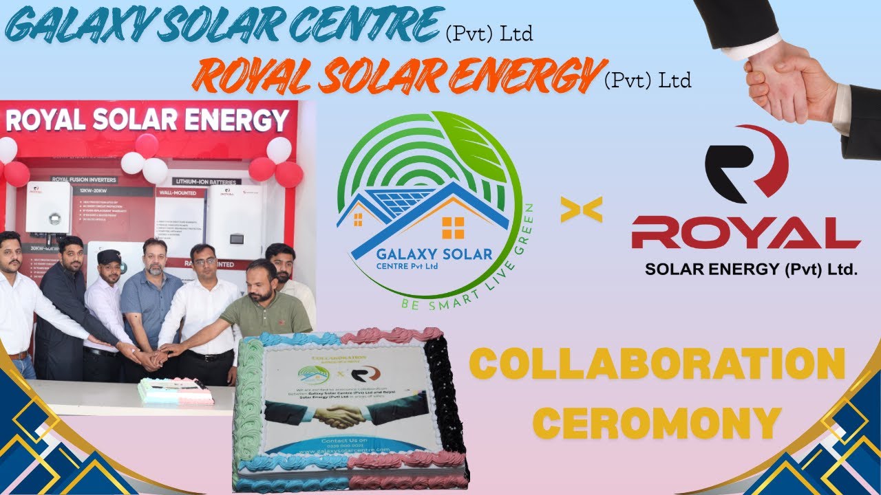 Galaxy Solar Centre Collaboration and Distribution Ceremony with Royal Solar Energy