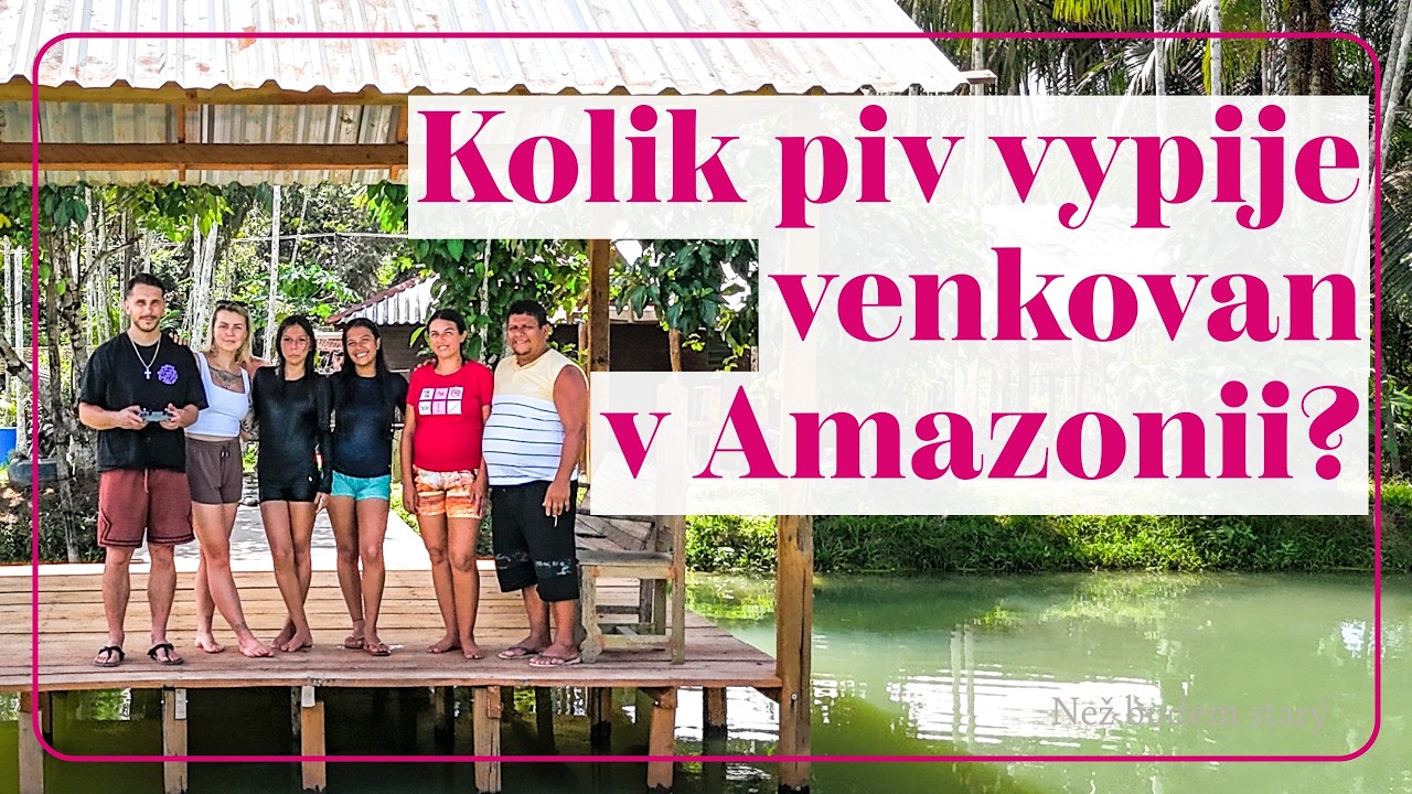 Kolik piv vypije vesničan v Amazonii? | Ochutnáváme místní lektvary 🤢
