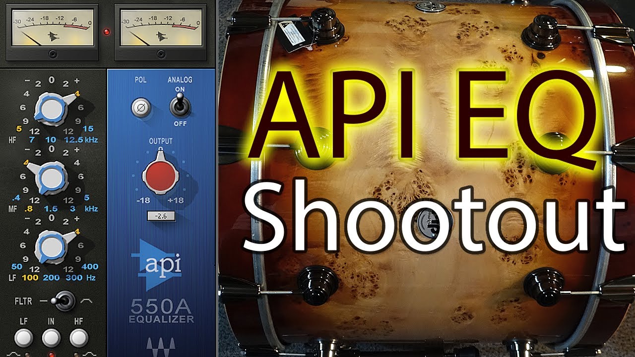 Drum Tone Battle: Waves vs UAD API 550A EQ&mdash;Which Wins?