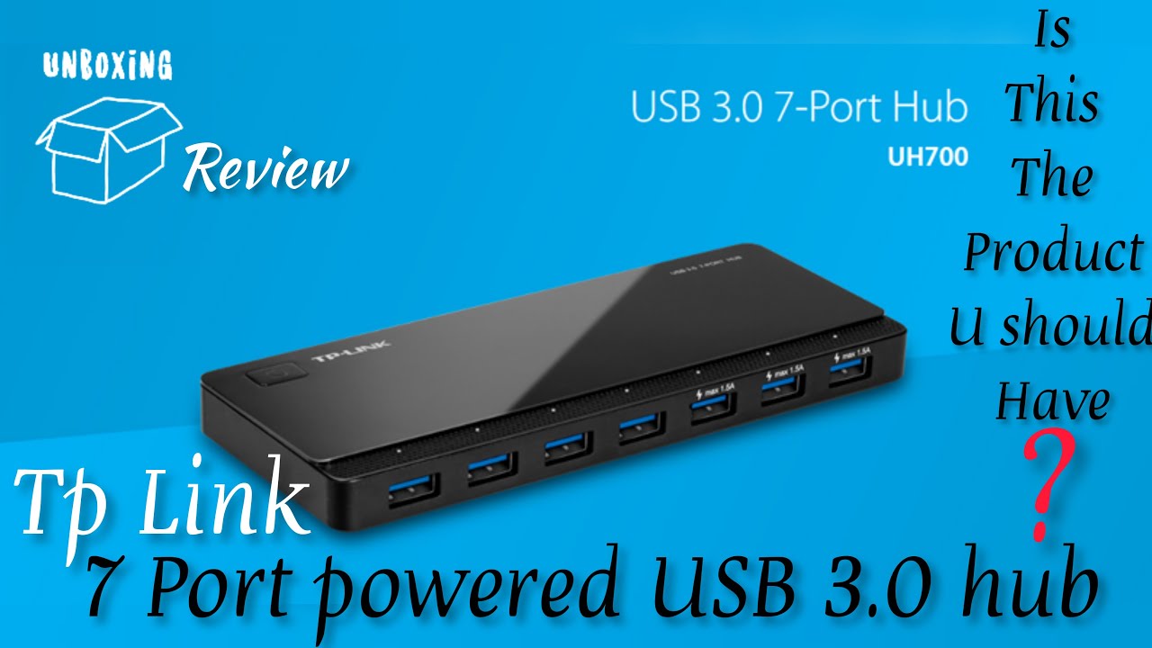 TP LINK UH 700 POWERED USB 3.0 HUB