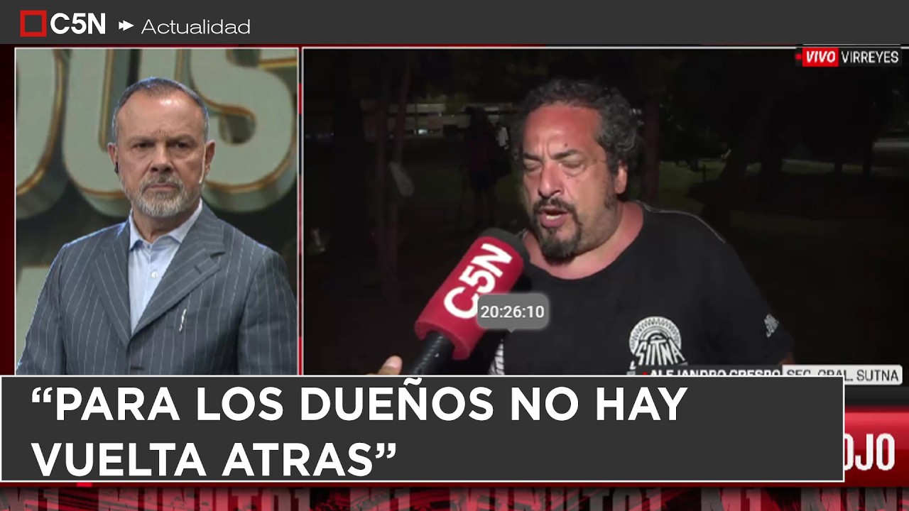 TENSIÓN en la FABRICA de FATE por ORDEN de DESALOJO