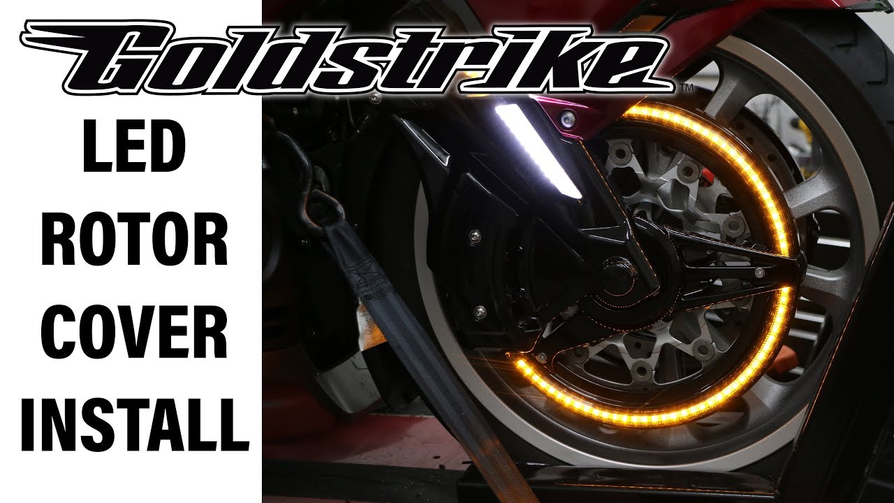 Goldstrike LED Rotor Cover Installation for Honda Gold Wing