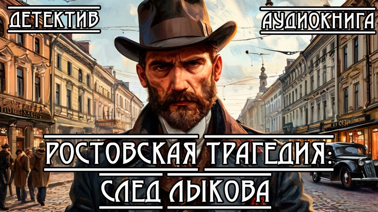 АУДИОКНИГА ДЕТЕКТИВ: РОСТОВСКАЯ ТРАГЕДИЯ - СЛЕД ЛЫКОВА