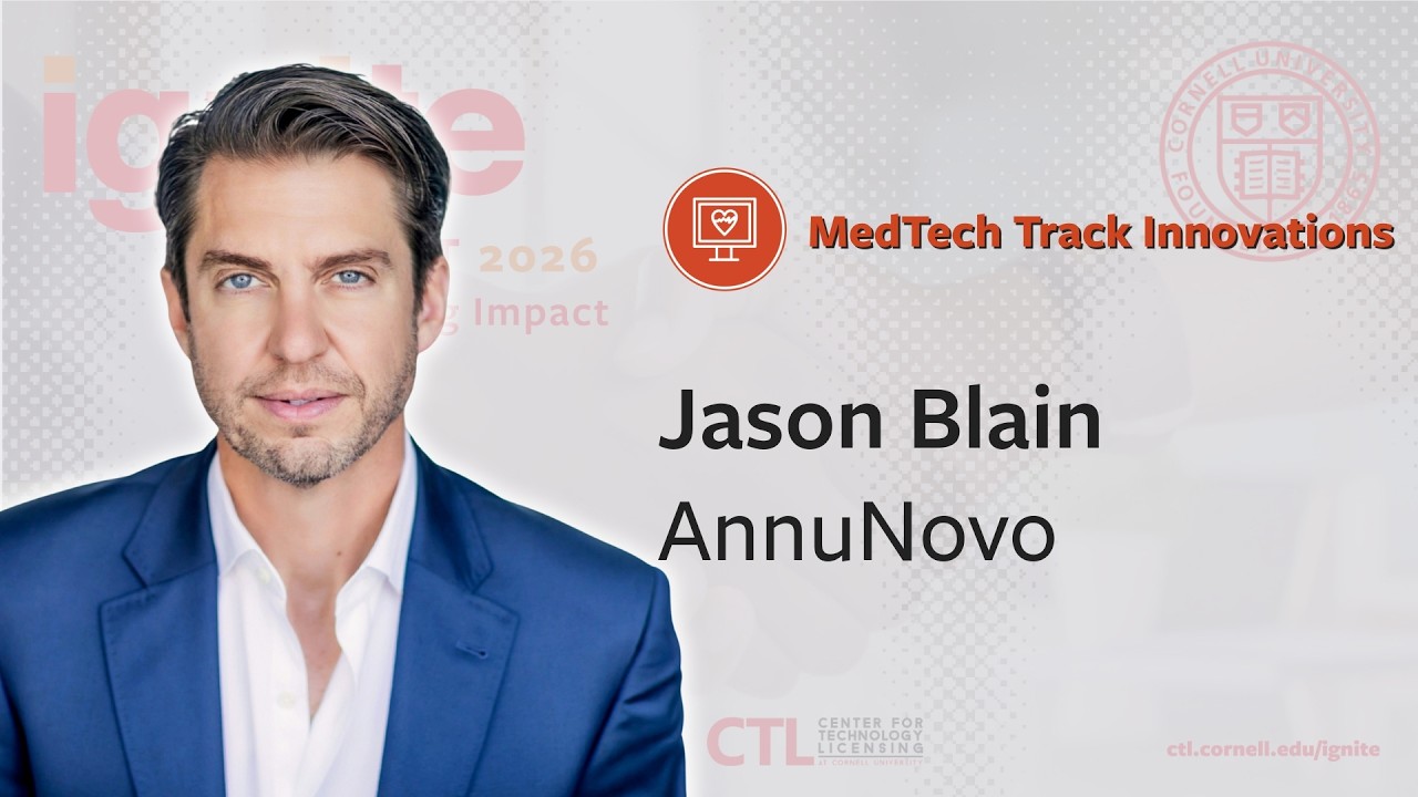 Ignite Connect 2026 | Jason Blain - AnnuNovo: Filling the Gap in Spine Care