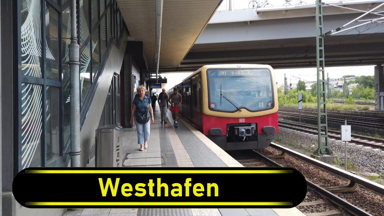S-Bahn Station Westhafen - Berlin 🇩🇪 - Walkthrough 🚶