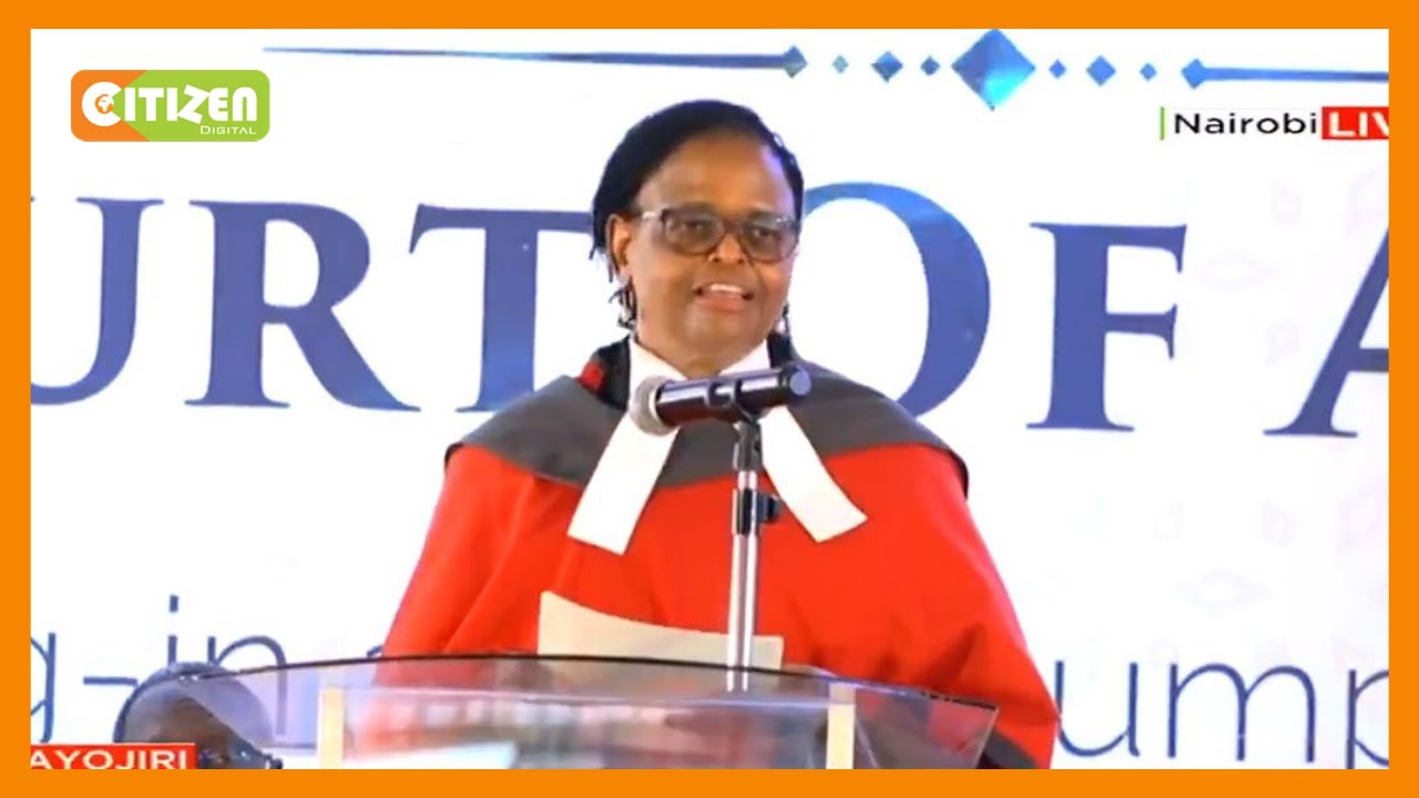 CJ Koome: All persons recommended by the JSC must be appointed as judges