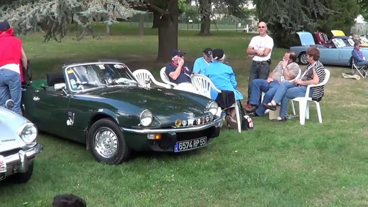 Les 50 ans de la TRIUMPH Spitfire à Précy-sur-Oise