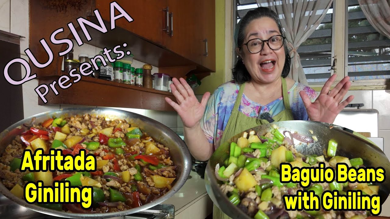 How to make Afritada Giniling & Baguio Beans with Giniling