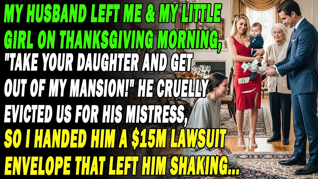 Husband Abandoned Us On Thanksgiving For A Mistress! Now He Shakes In Fear At My Special 