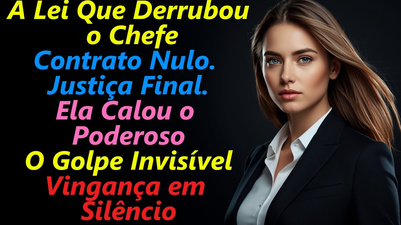 Ela Usou Uma Lei Esquecida Para Derrubar o Chefe Corrupto #Vingan&ccedil;aCorporativa#Suspense #revenge