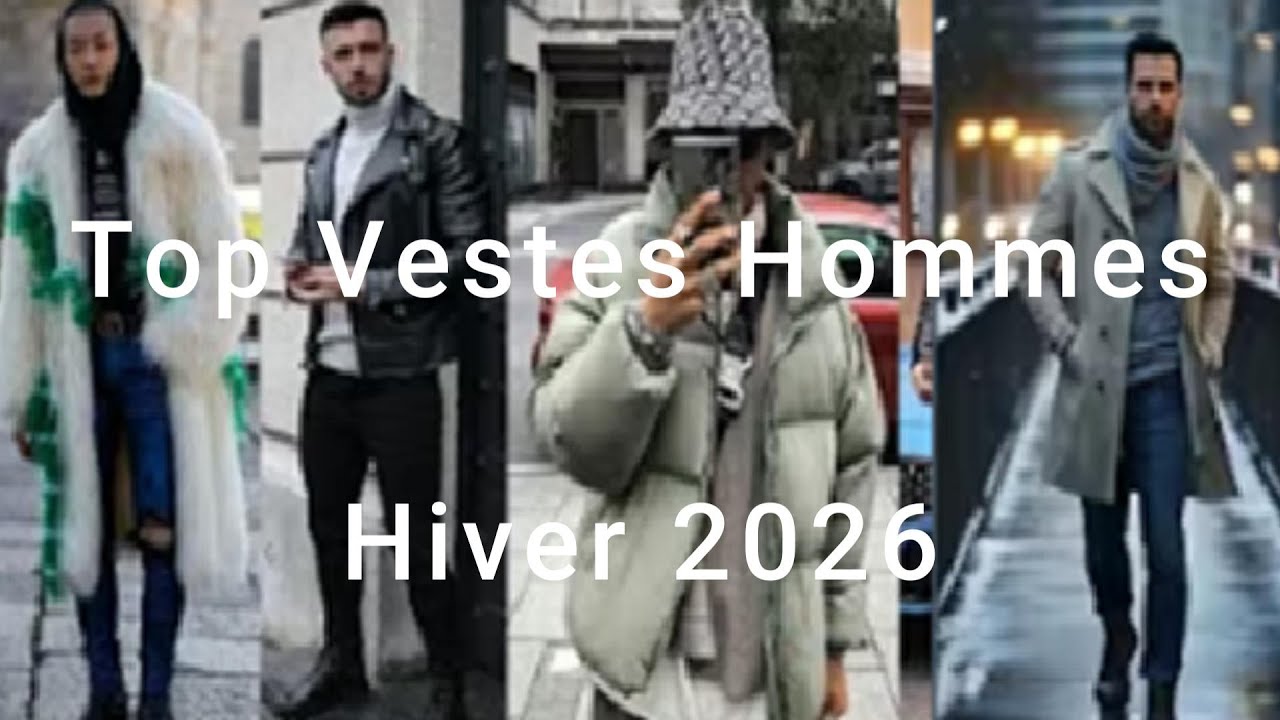 👉 TOP meilleures vestes homme pour l’hiver 2026 ❄️ Style, chaleur & qualité