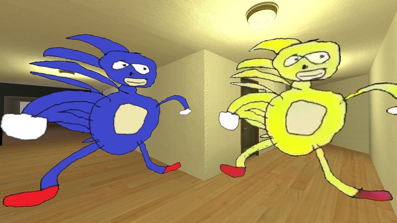 Super Sanic And Sanic Nextbot Gmod