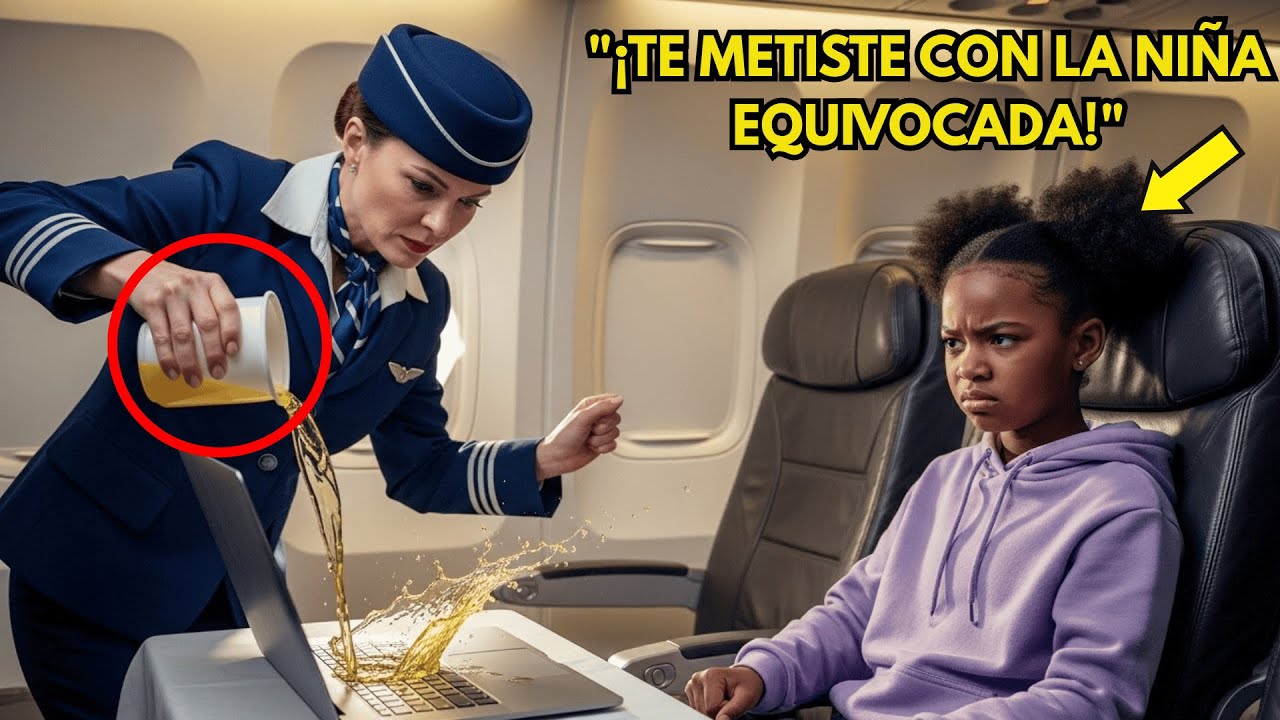Azafata derrama bebida sobre joven CEO negro — ¡Lo que sucede después sorprende a todos!