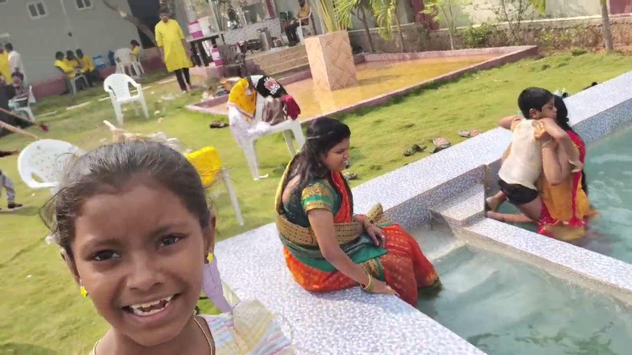 Swimming pool- HALDI time
