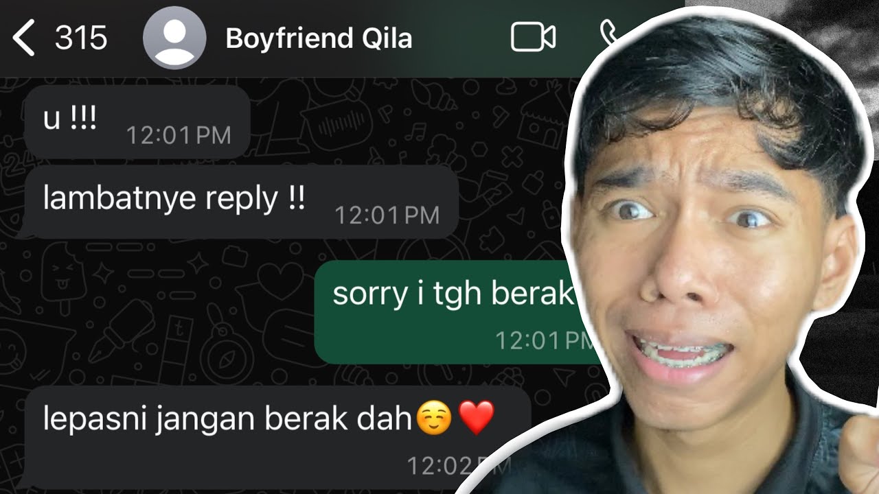 BOYFRIEND AKU PSYCHO !! TAKUT ‼️