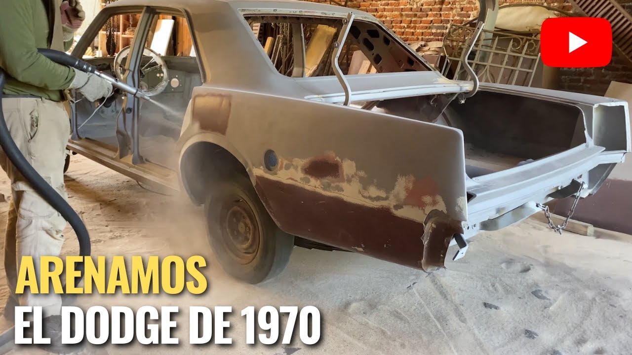 ¿Cómo es el proceso de arenado de un auto? Mirá este Dodge