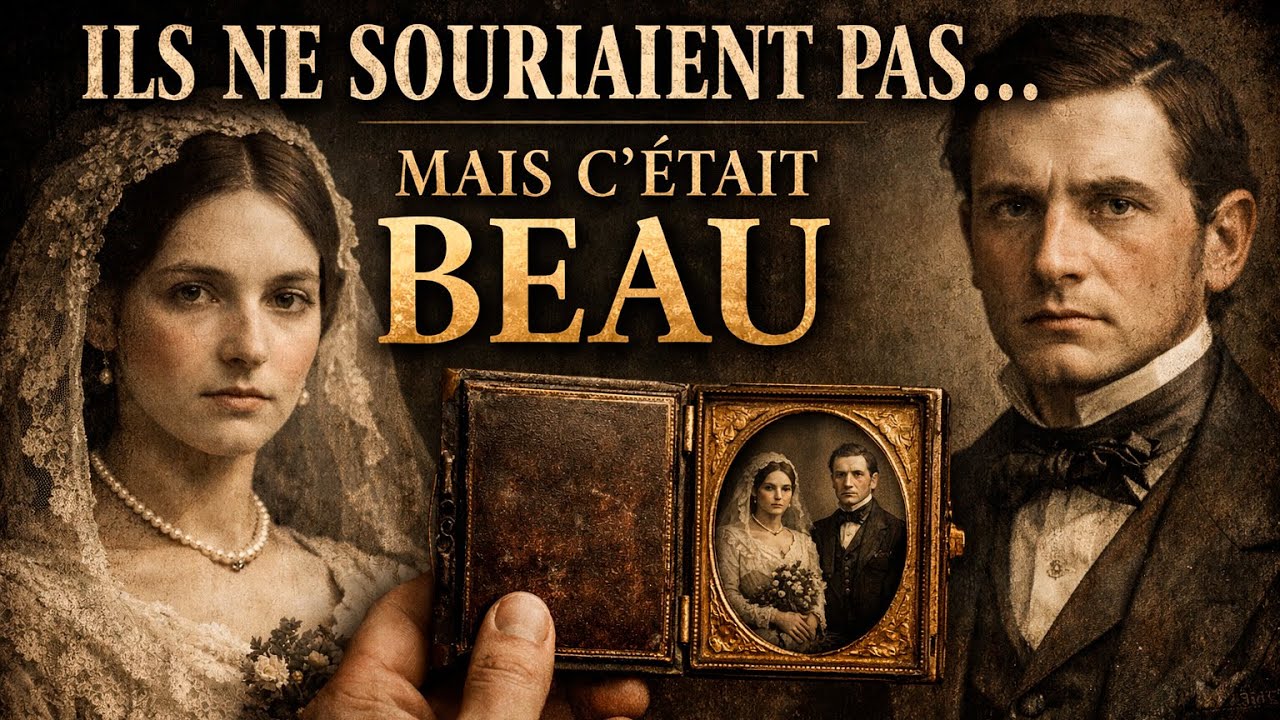 Comment on faisait une photo de mariage en 1900 (sans sourire et sans droit à l’erreur)