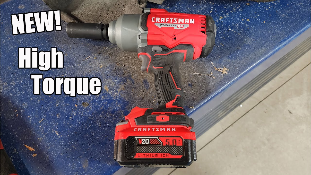 Обзор ударного гайковерта Craftsman V20 Brushless RP 1/2