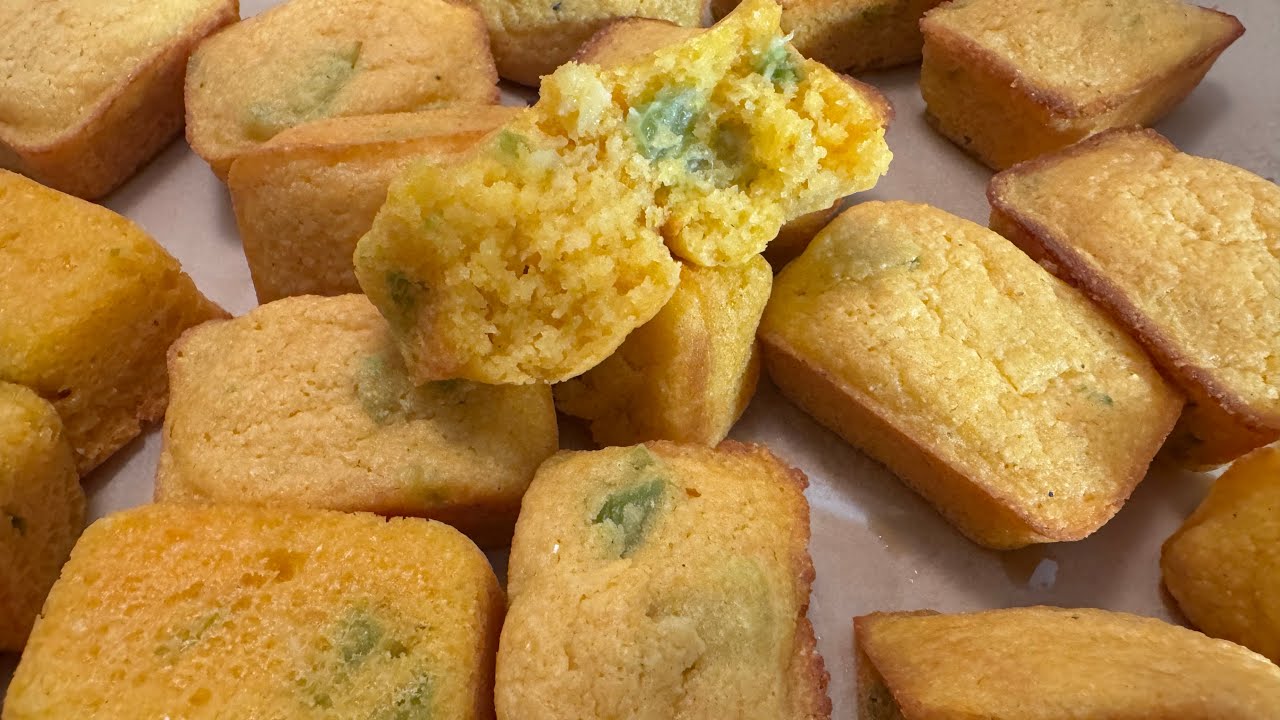 Sweet potato cornbread hush puppies 