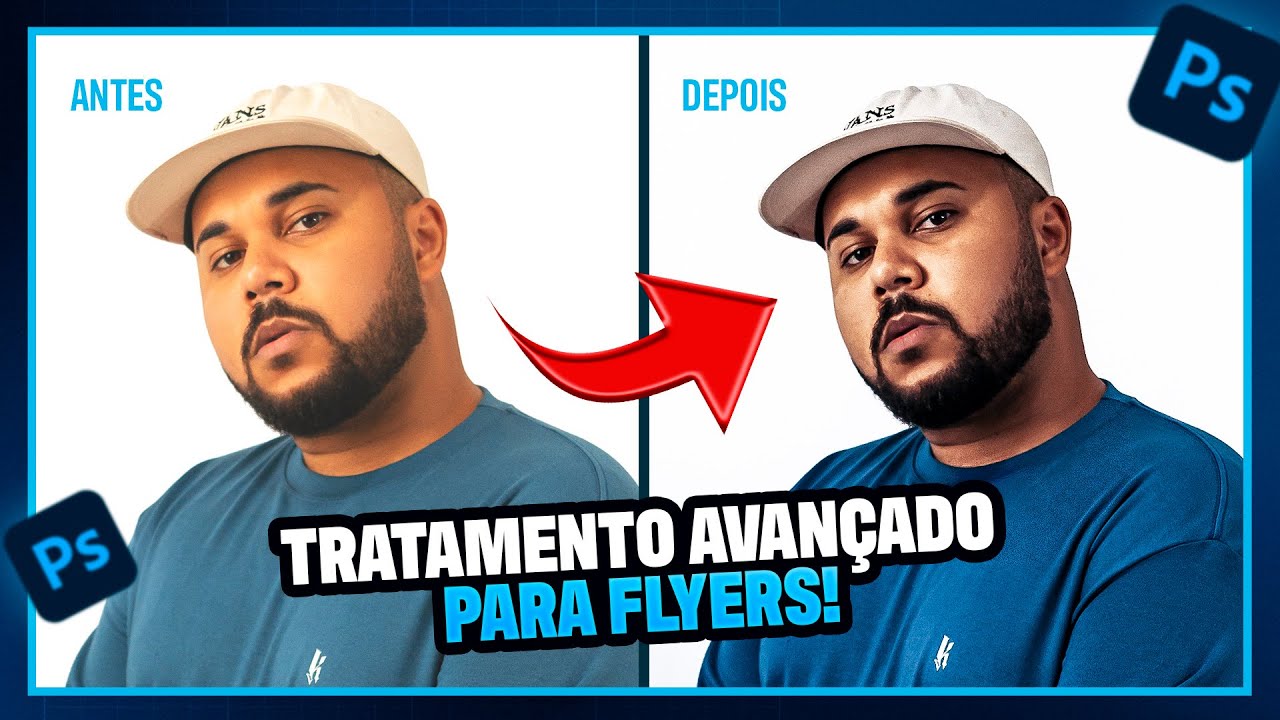 Eleve Seus Flyers a Outro Nível: Tratamento de Foto Completo no Photoshop! (AVANÇADO)