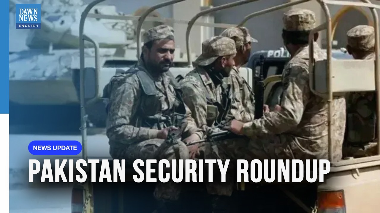 10 Terrorists Killed, 2 Female Suicide Bombers Arrested In Balochistan: ISPR | Dawn News English