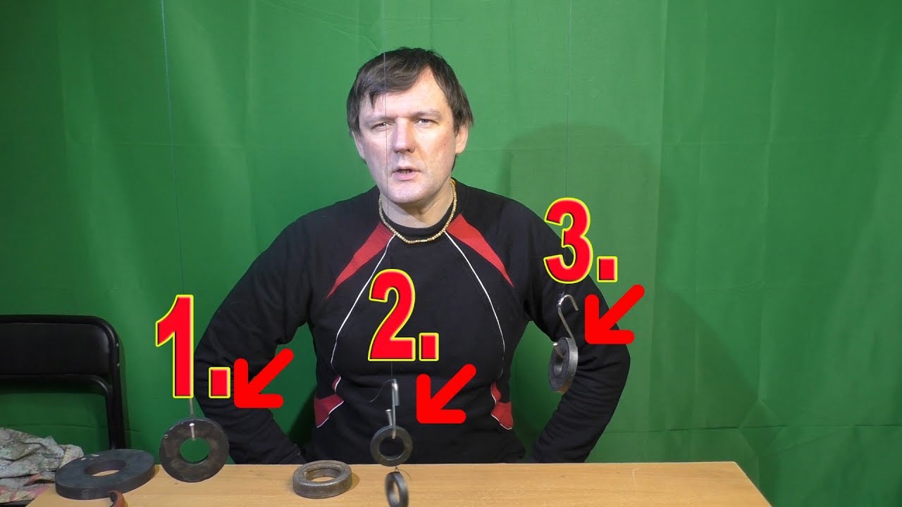 Три работающих вечный двигатель на магнитах и ферритах.