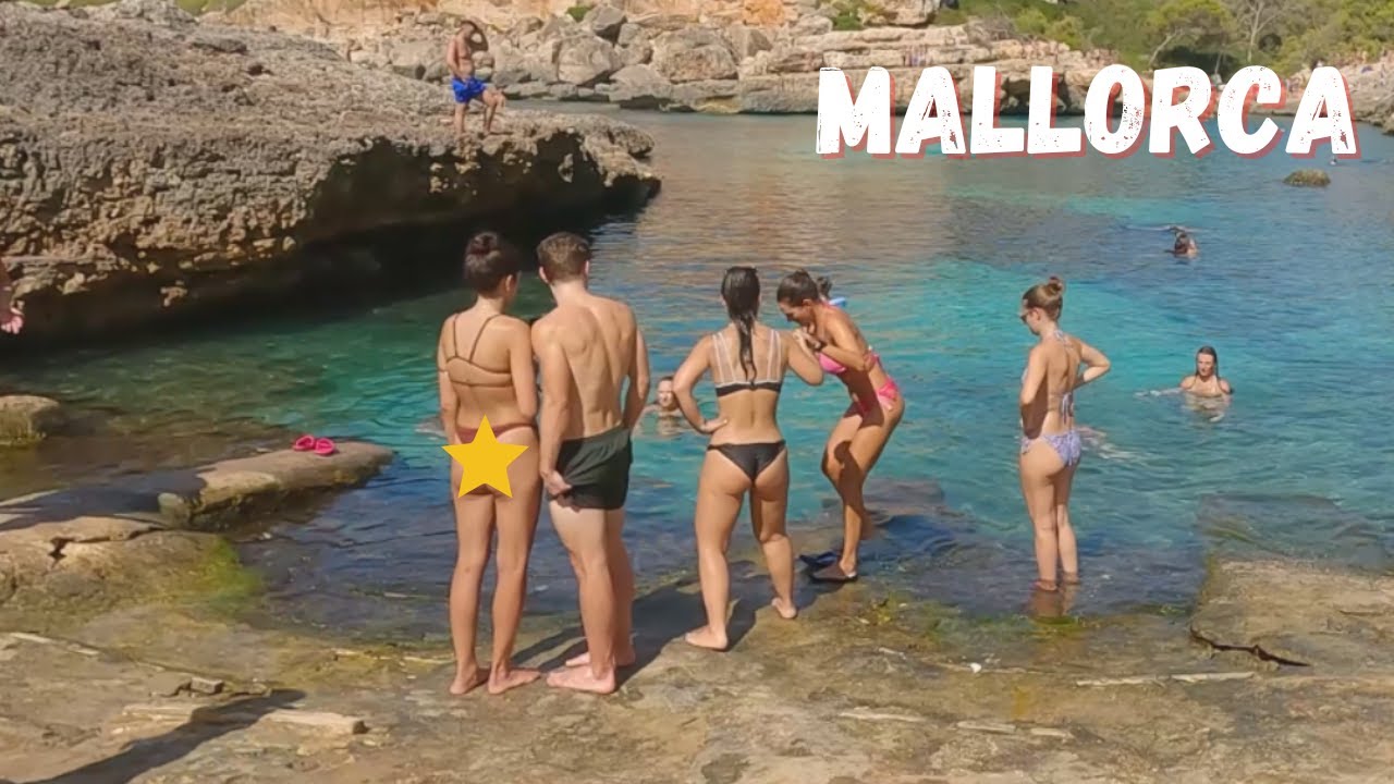 Beach walk | Cala S'Almonia | Mallorca, Spain | August 2023 #beach #travel #summer