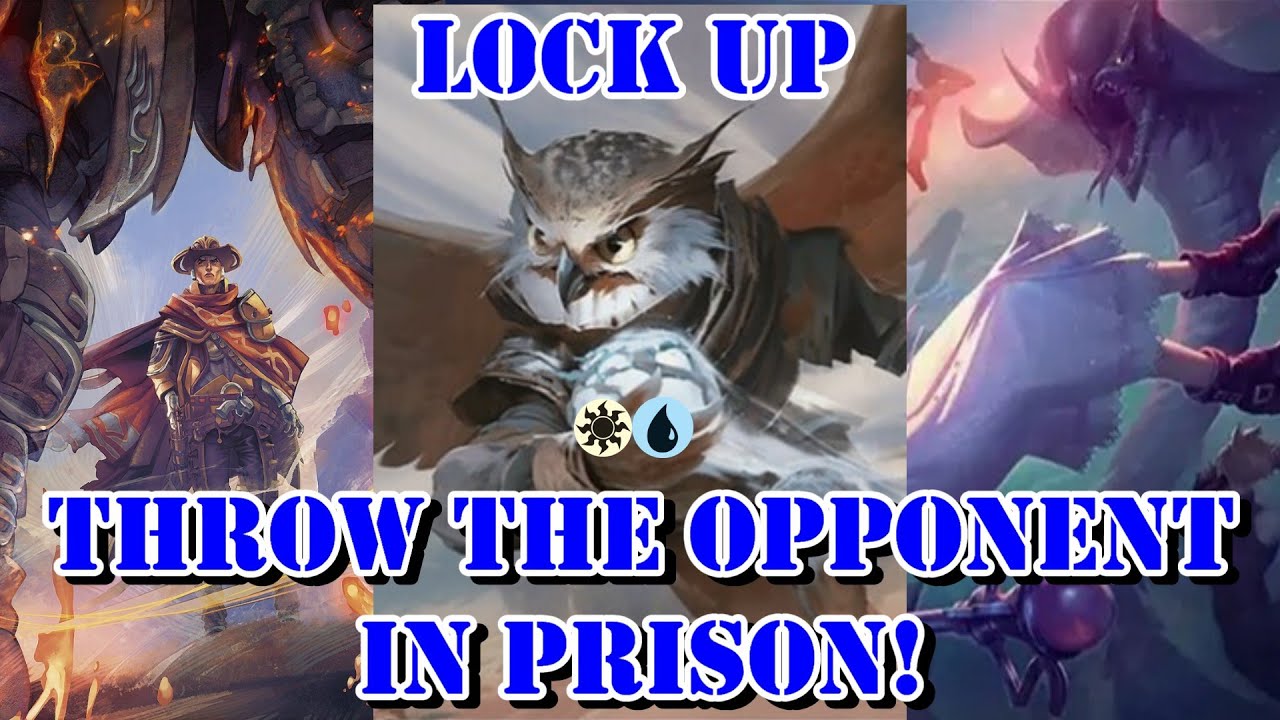 Lock Up | Azorius Jail Bird Gets In There | FIN Standard Ranked Bo1 | MTG Arena