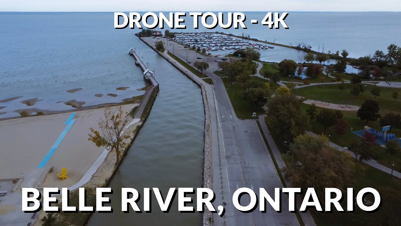 Drone Tour 4K: Belle River, Ontario - A Bird's-Eye View