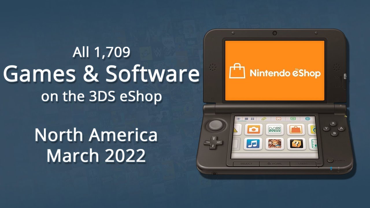 All Games & Software on the 3DS eShop [March 2022] 🌎  North America