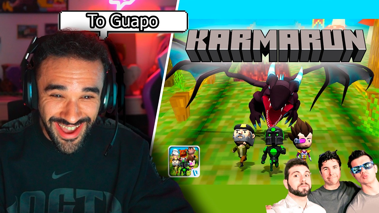 ILLOJUAN REACCIONA A KARMARUN JUEGO DE VEGETTA, WILLY Y STAXX (W JUEGO)
