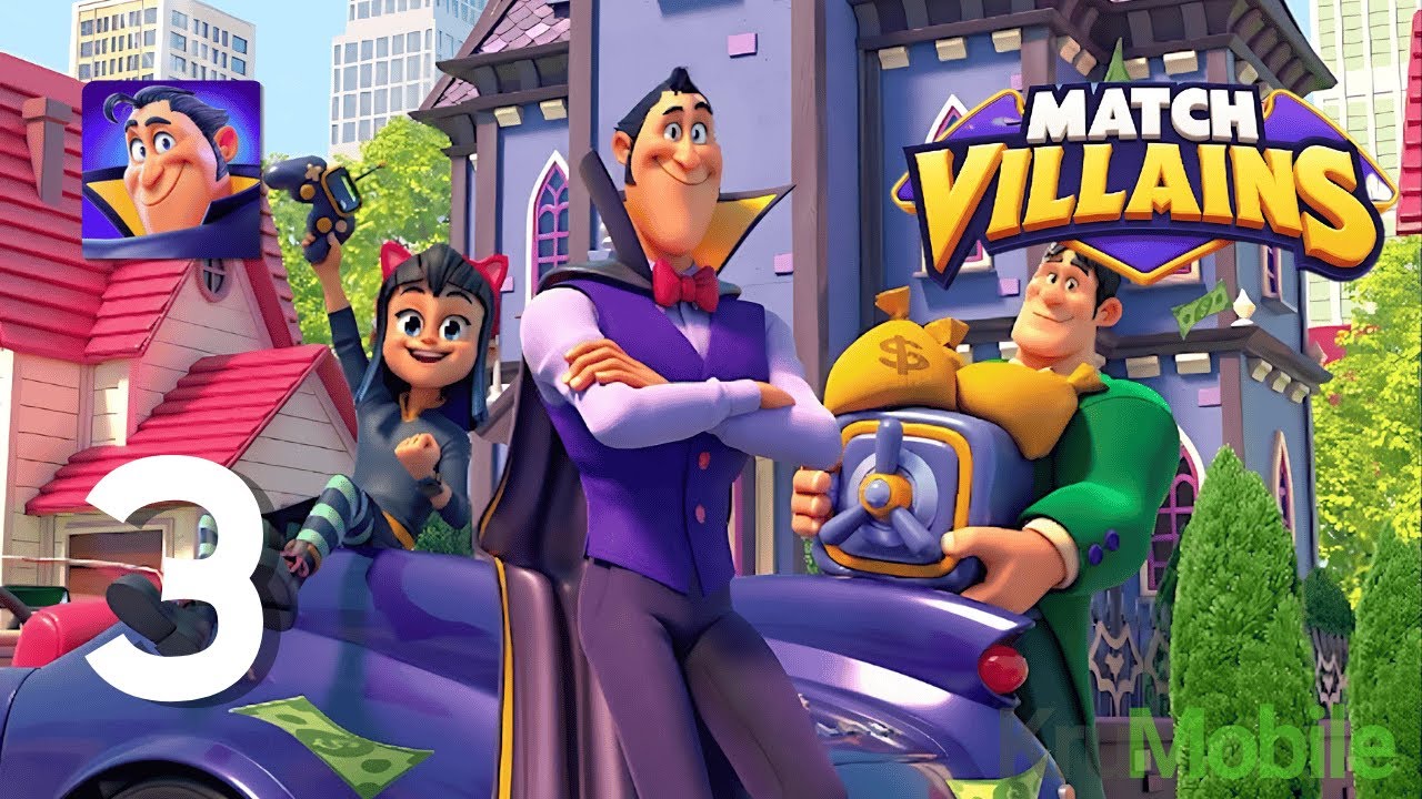 Match Villains - Gameplay Walkthrough Part 3 - Level 21 ~ 30 (Android, IOS)