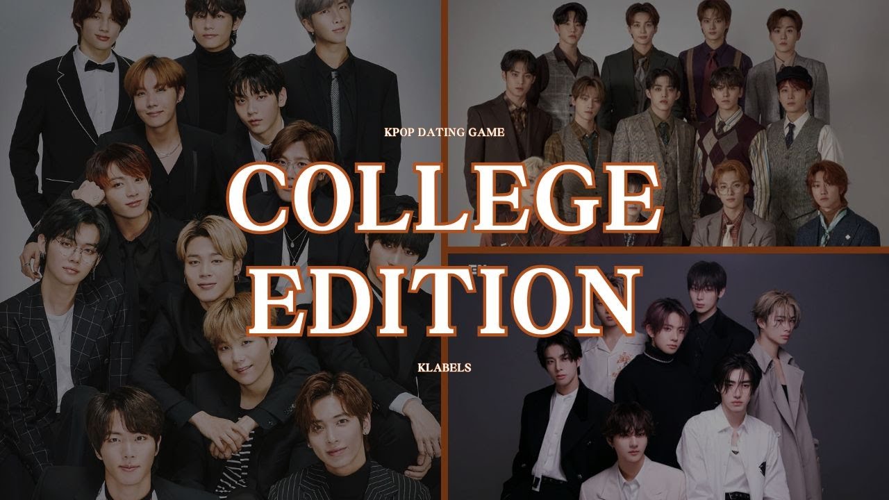 KPOP DATING GAME || College Edition