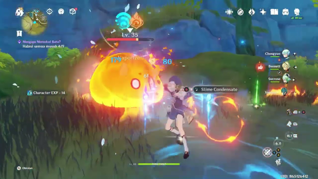 GASS !!! Mari Genshin Ria sambil lanjutin progress quest-quest